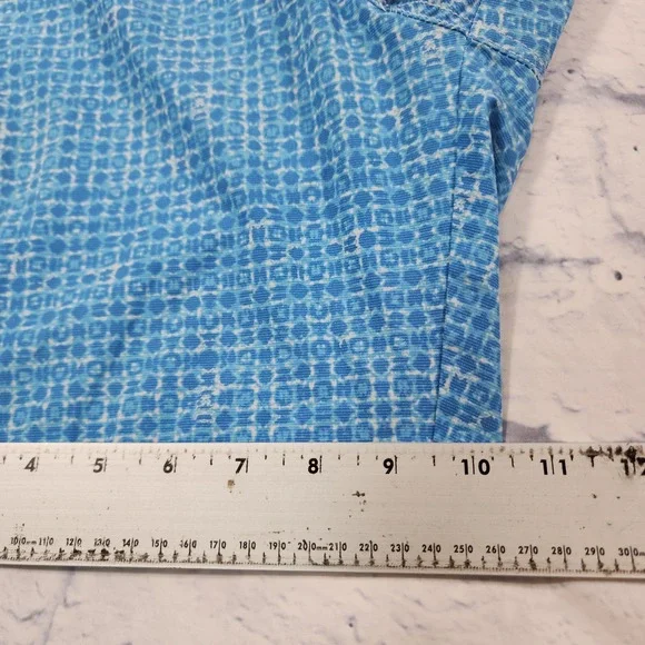 Johnnie O MENS SIZE S Mallon Swim Surf Shorts Fully Lined Laguna Blue - Picture 4 of 13